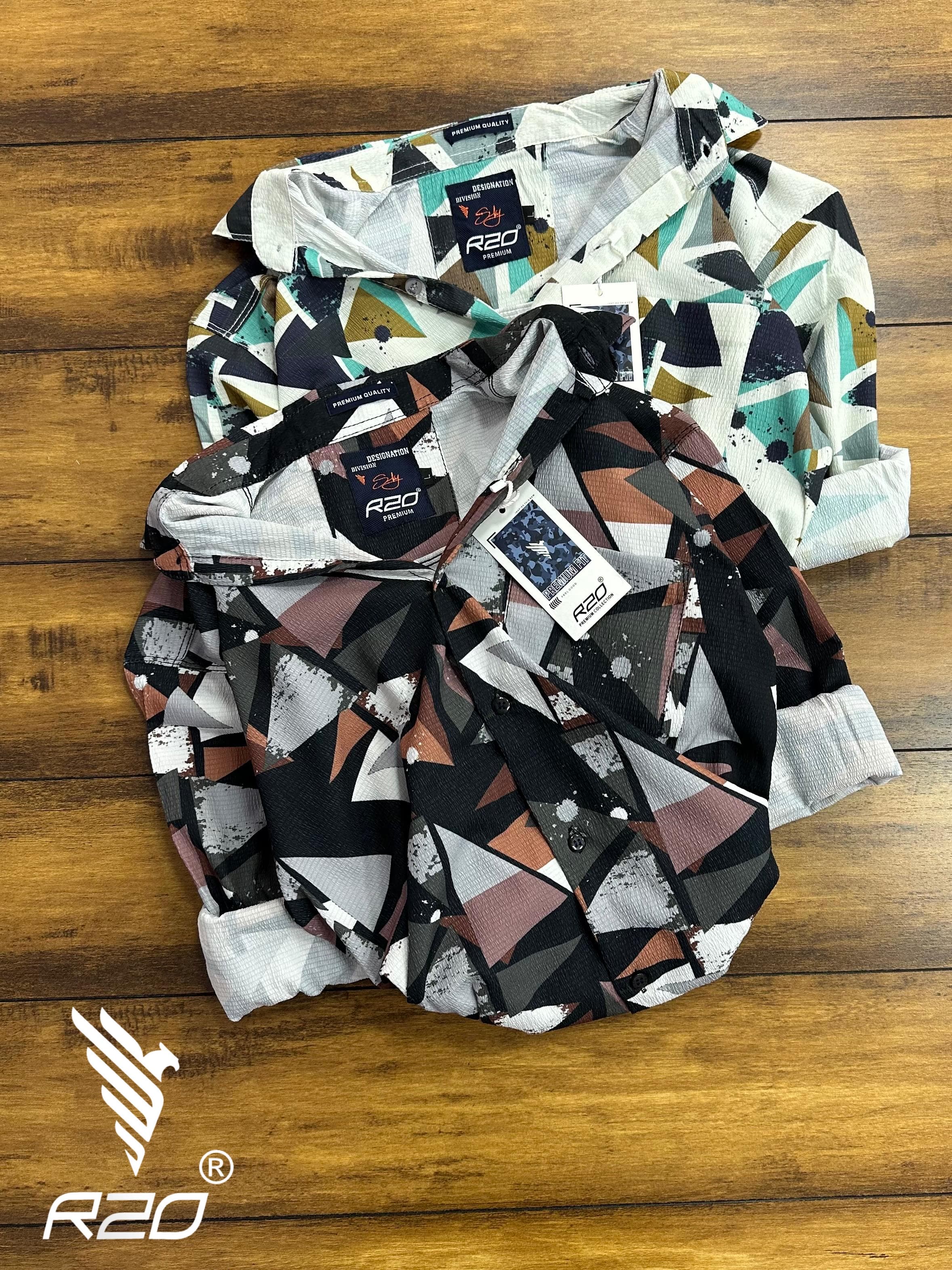 R2O Mens Shirts (Pattern Shirt)